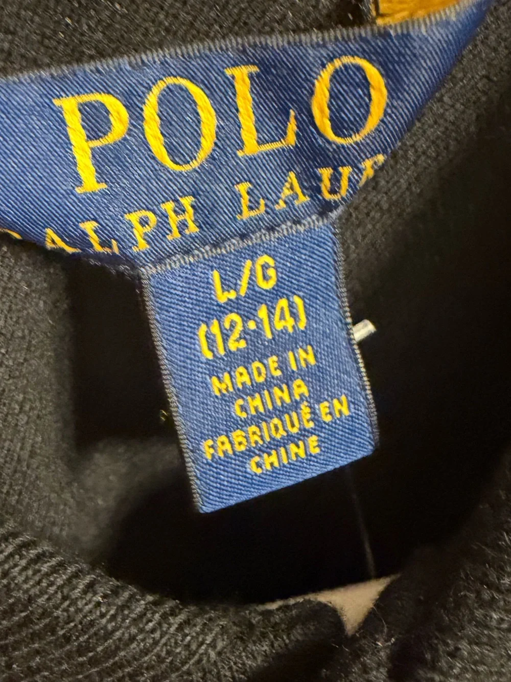 Ralph Lauren Black Polo Dress Drop Waist Velvet Bow    Ruffle Hem NWT Size Large